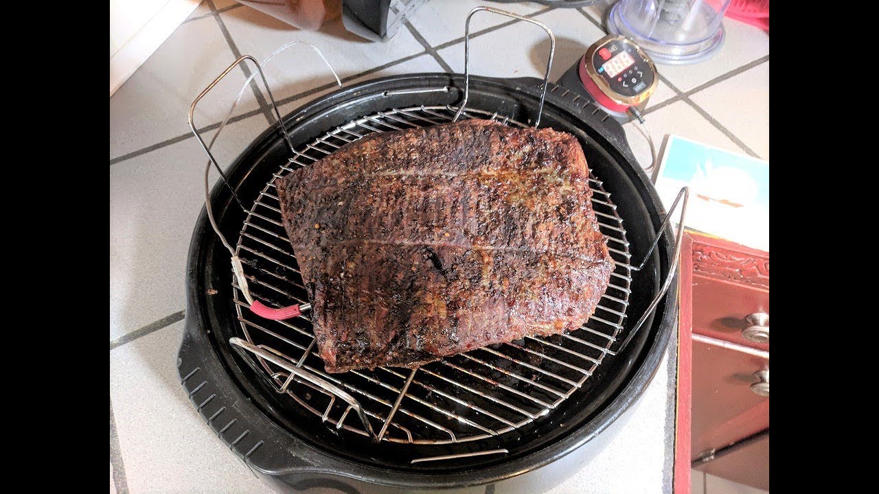 Beef Brisket Flat cooked 12 hours Slow & Low, NuWave Oven Recipe