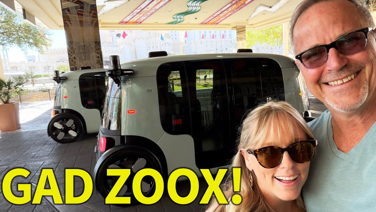 Первая поездка на Zoox — против Tesla Robotaxi с мисс Информация!