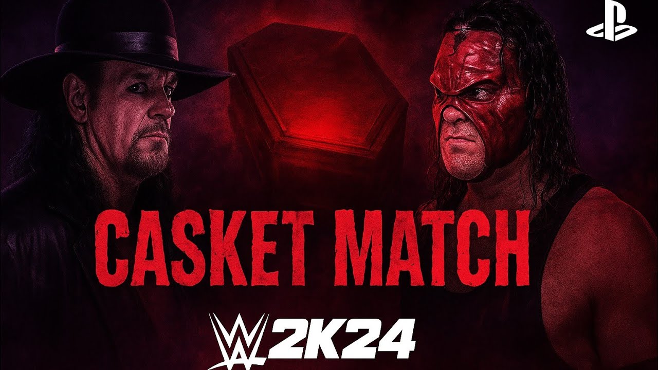 Undertaker vs Kane Casket Match PS5 2K24 #wwe #2k24 #Gaming #shortsgaming #gameplay #gamersofyoutube
