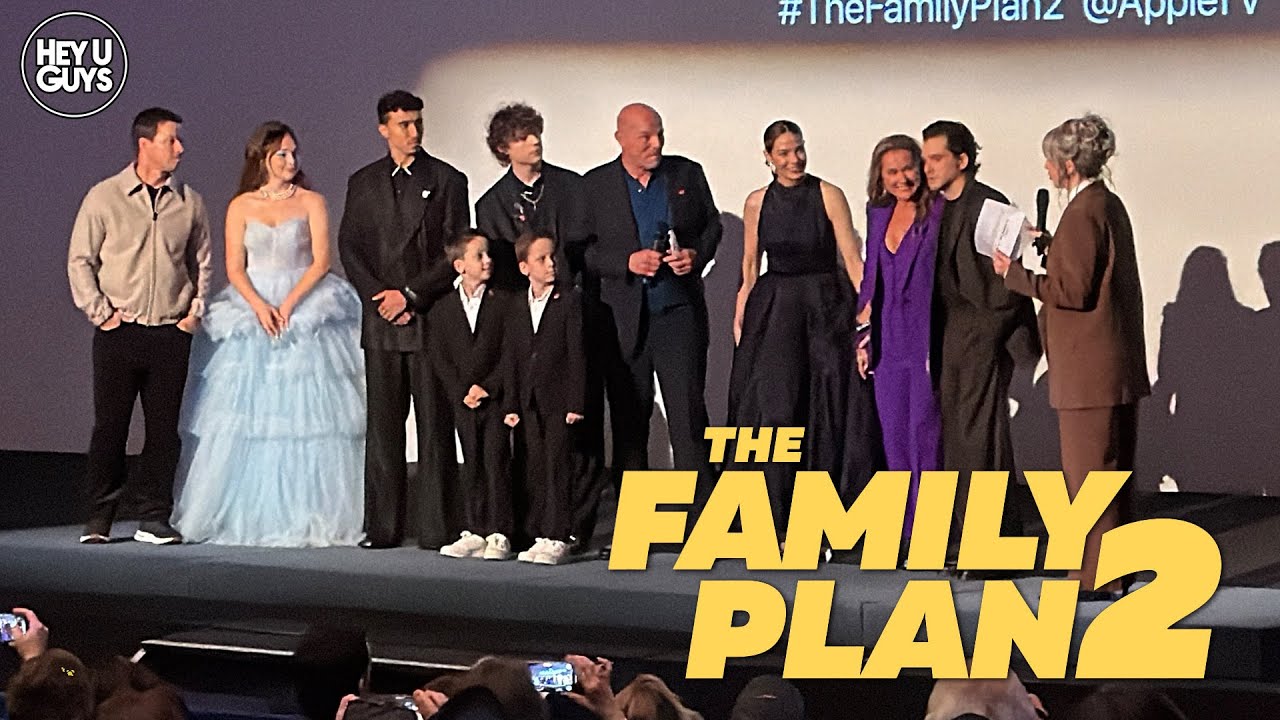 The Family Plan 2 - The Cast introduce The Family Plan 2 on stage at the World Premiere