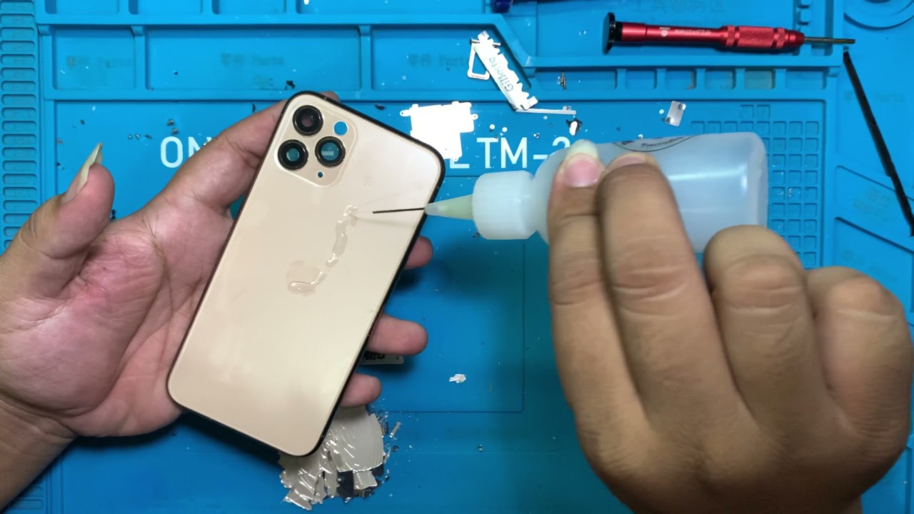 Ganti BackGlass iPhone 11 Pro || Repair Backdoor / Backglass iPhone 11 Pro