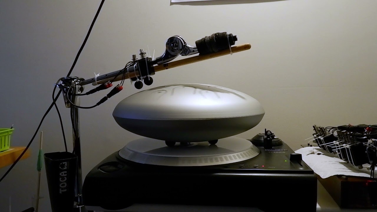 Robot Trio ~ Steel Tongue, Glockenspiel, Cowbell