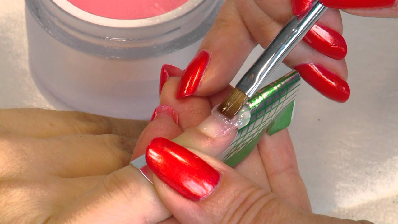 Nail Construction with T3 UV Gel and Forms for Construction