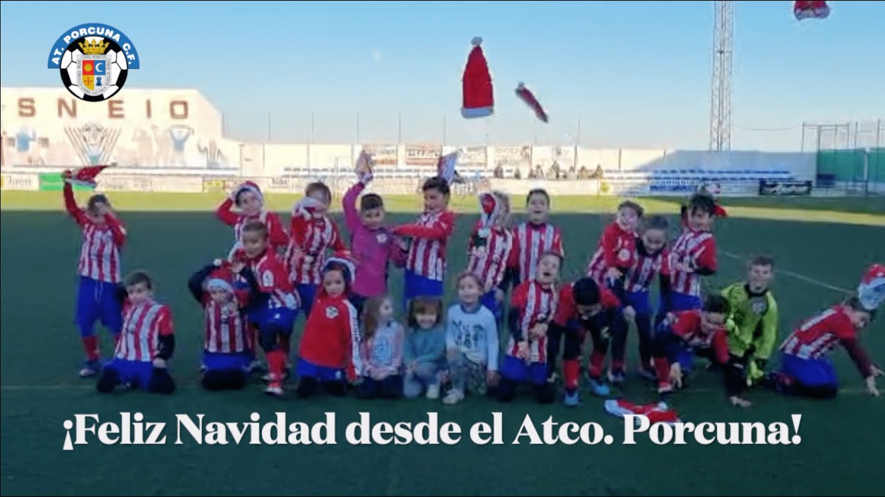 Feliz Navidad Prebenjamín Atlético Porcuna