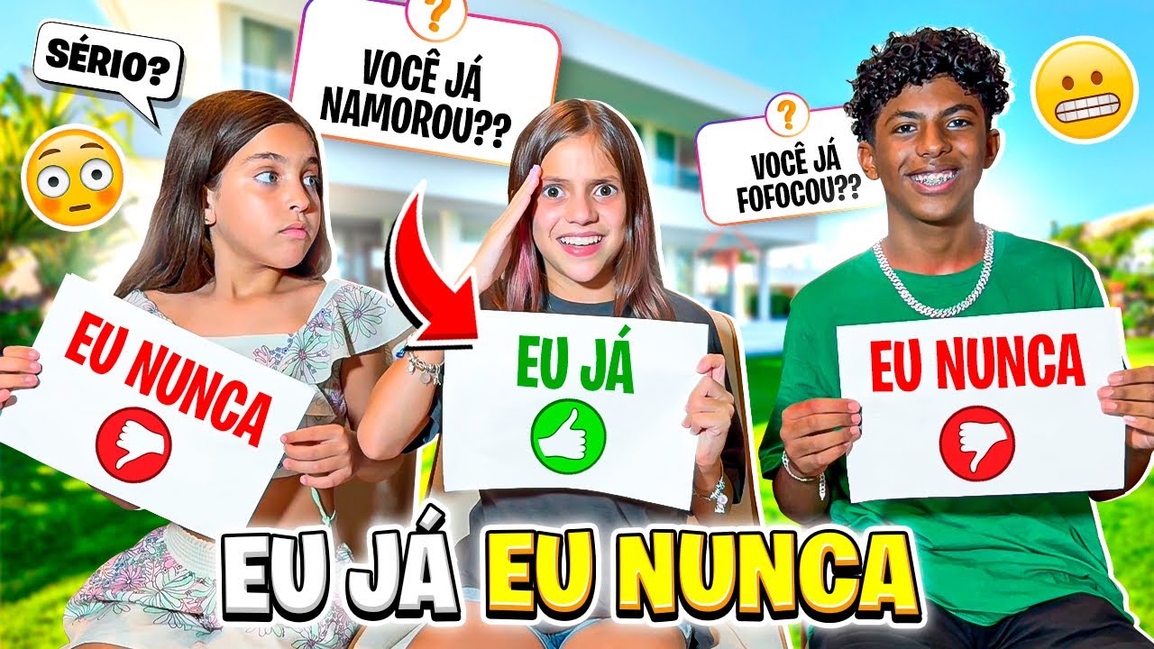 EU JÁ EU NUNCA POLÊMICAS (feat MANU PINA E GABRIEL (JÉSSICA E FAMÍLIA)