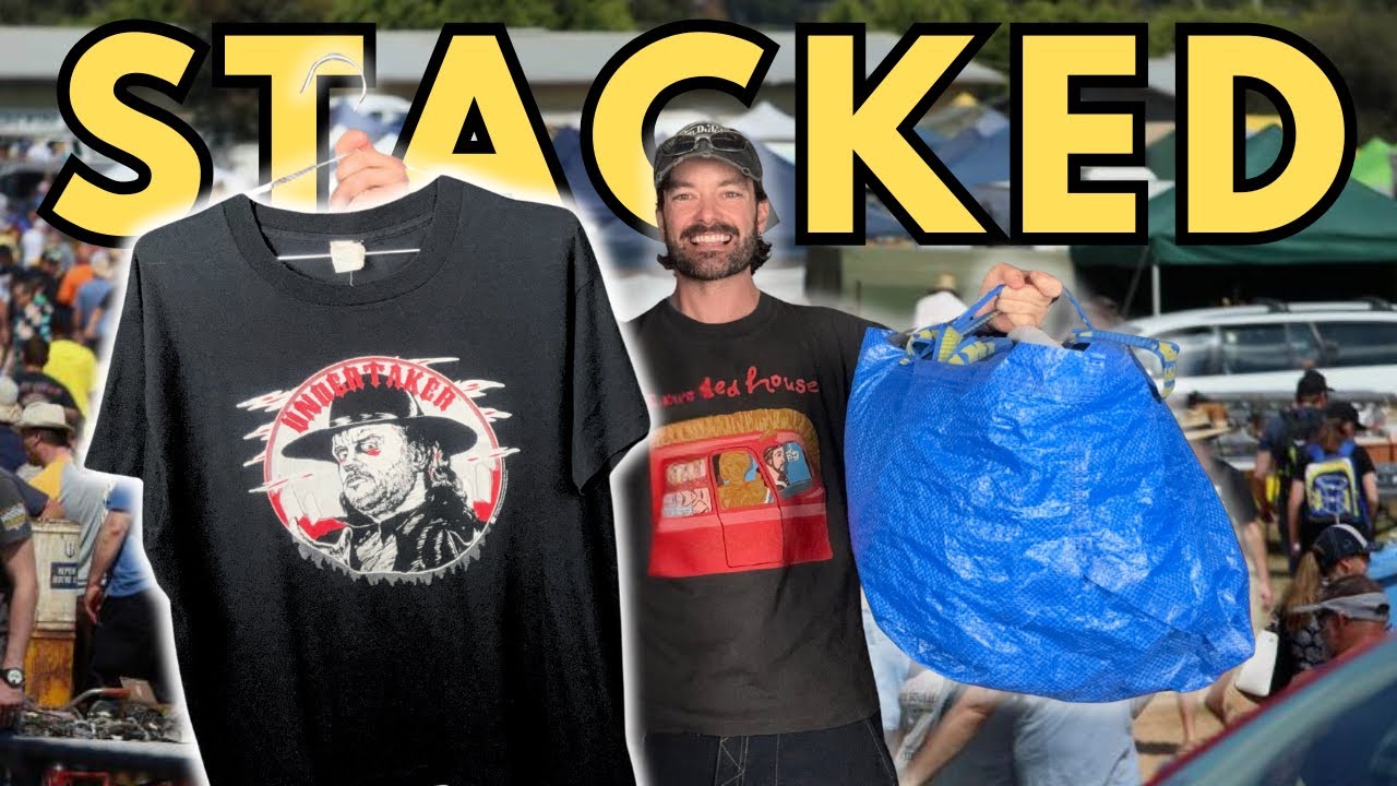 I Found a CRAZY Amount of Vintage at This Flea Market!