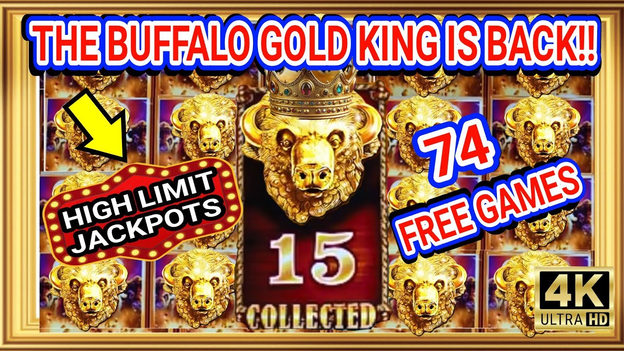 Боже мой!! СОБРАНО 15 ЭПИЧЕСКИХ ГОЛОВ в слоте Buffalo Gold с 74 бесплатными играми