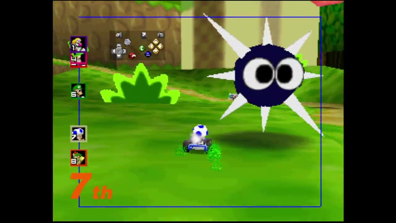 mario kart 64 amped up v3.21 - 150cc flower cup