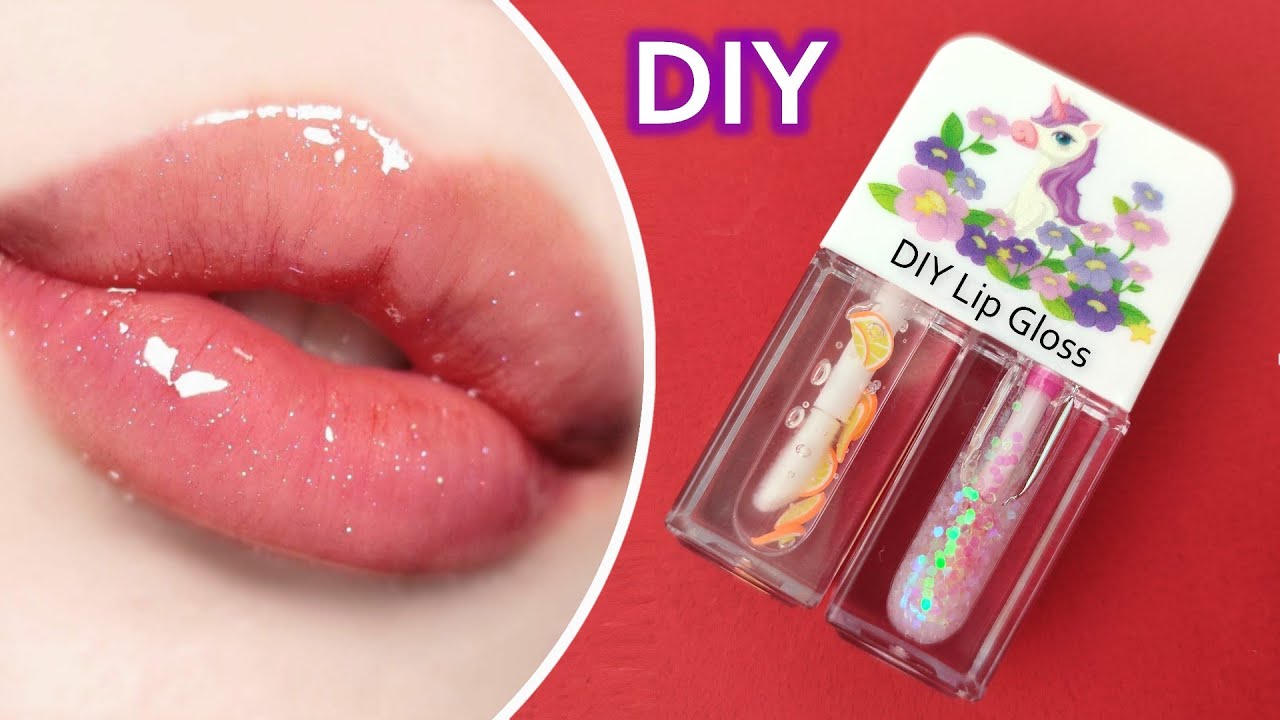 DIY Mini Lip Glosses Making At Home