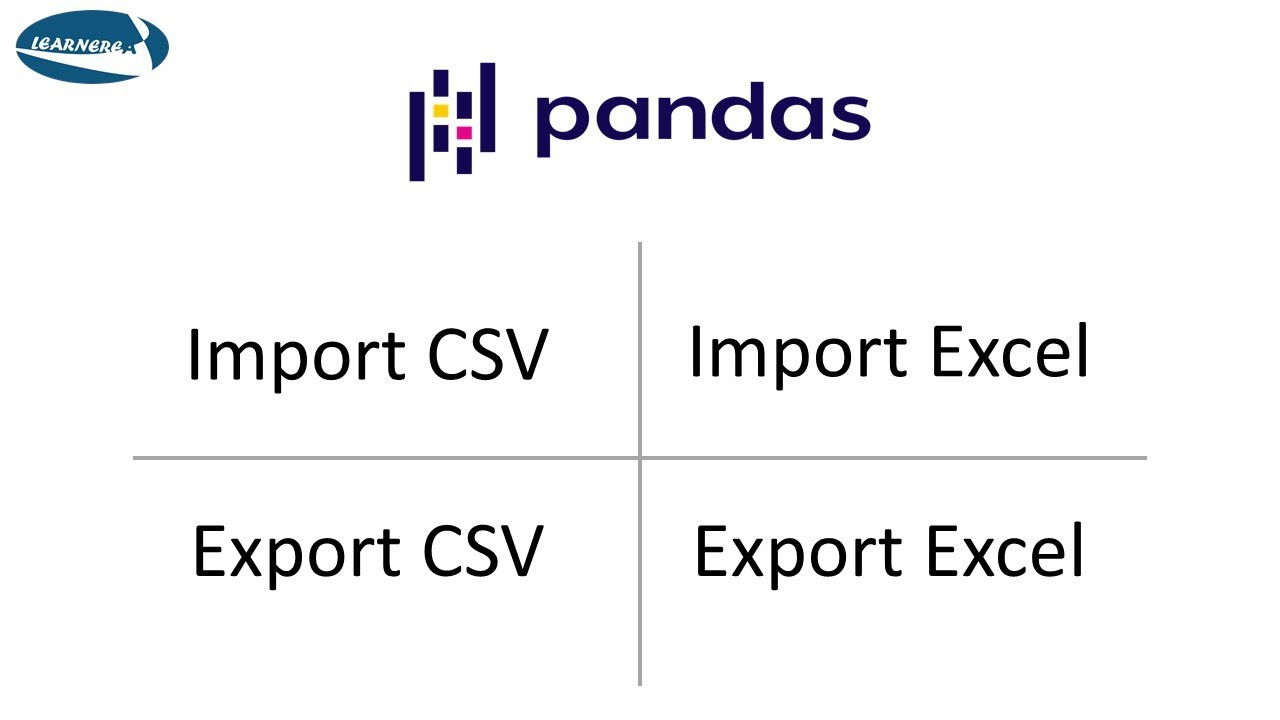 Import & Export the CSV or Excel file in/from Pyhon using Pandas
