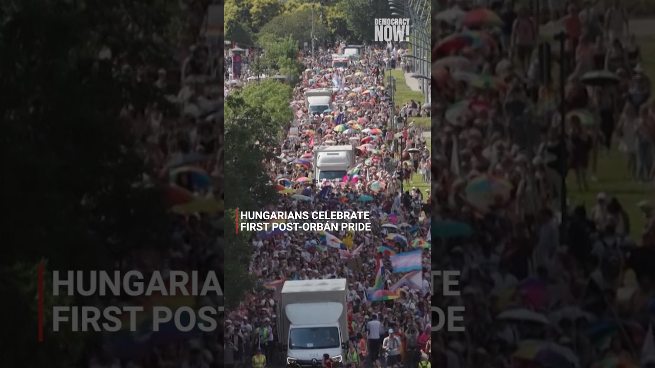 Hungarians celebrate first post-Orb&aacute;n Pride