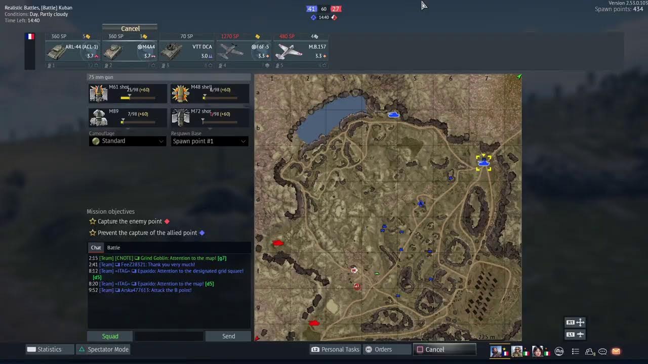 Another casual grinding day in Warthunder doing the battlepass challenges day 39