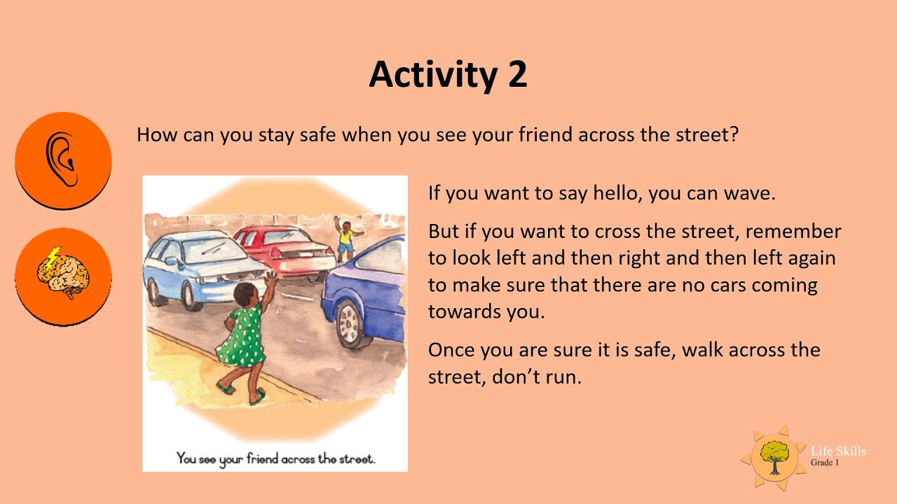 Gr 1 Life Skills Thinking about safety 28