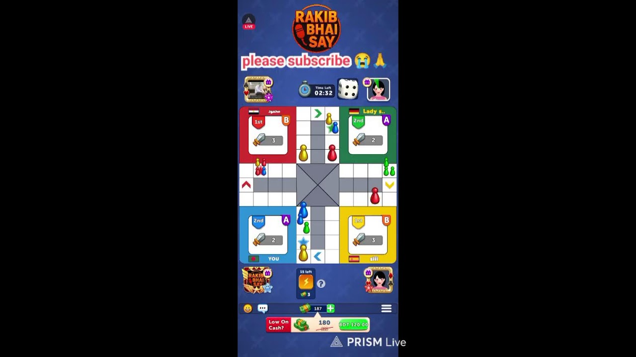 LIVE 🔴 Ludo King | Real-Time Match | Bangla Commentary | Win & Fun 😍