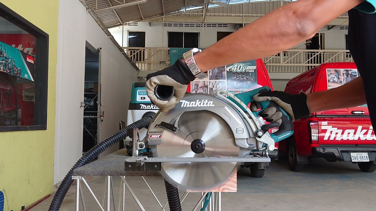 RS002G Makita XGT 40V Max Rear Handle Circular Saw 260mm