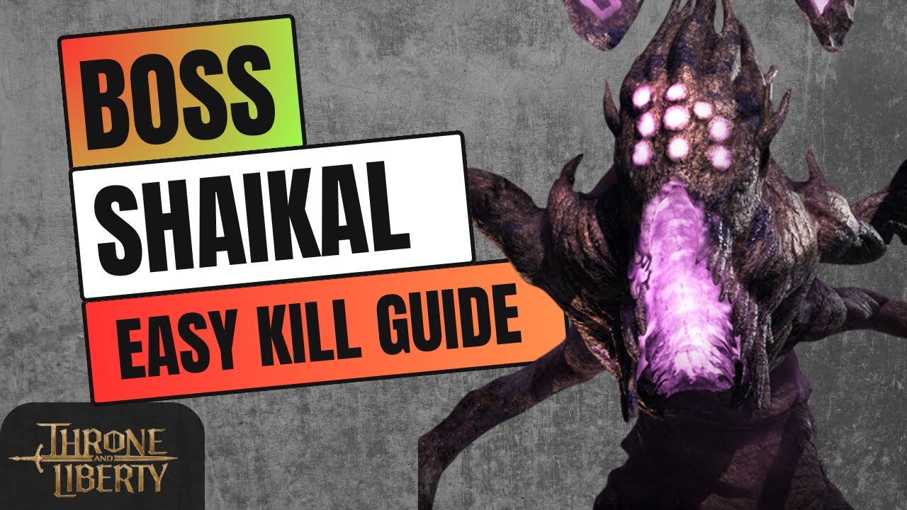 🔥Throne and Liberty🔥Verfluchte Einöde Shaikal Boss Dungeon Guide🔥 Beginner  PVE  deutsch