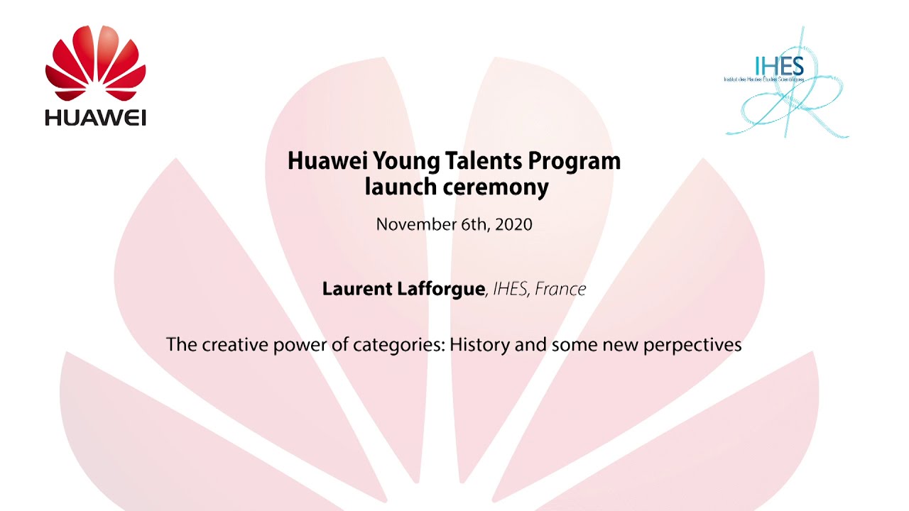 Huawei Young Talents Programme - Laurent Lafforgue