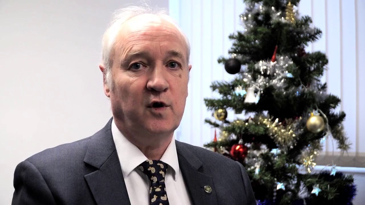 Professor Derek Gallen New Year Message
