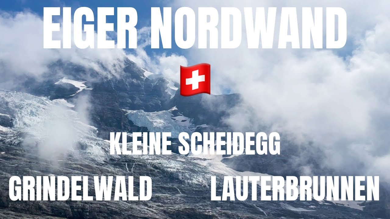 EIGERNORDWAND #CAMPING #GRINDELWALD #LAUTERBRUNNEN #SCHWEIZ #vanlife @DJI KLEINE SCHEIDEGG DRIVING