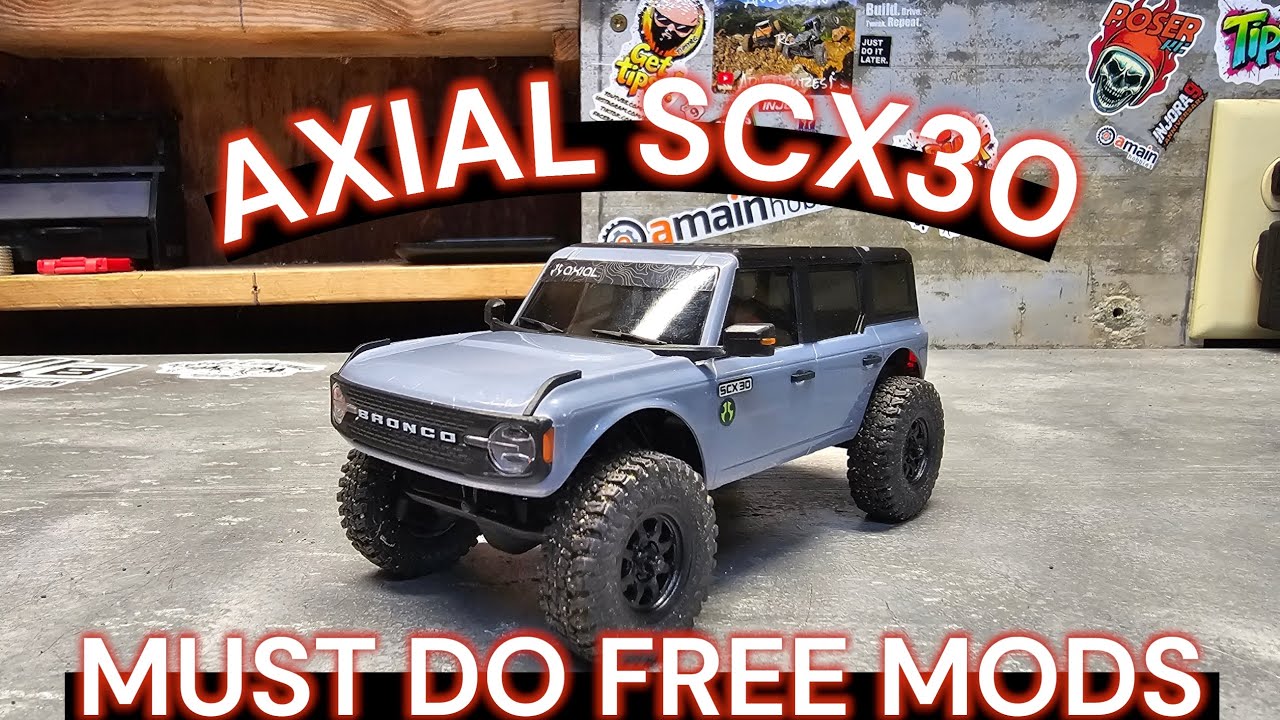 SCX30 MUST DO FREE MODS!