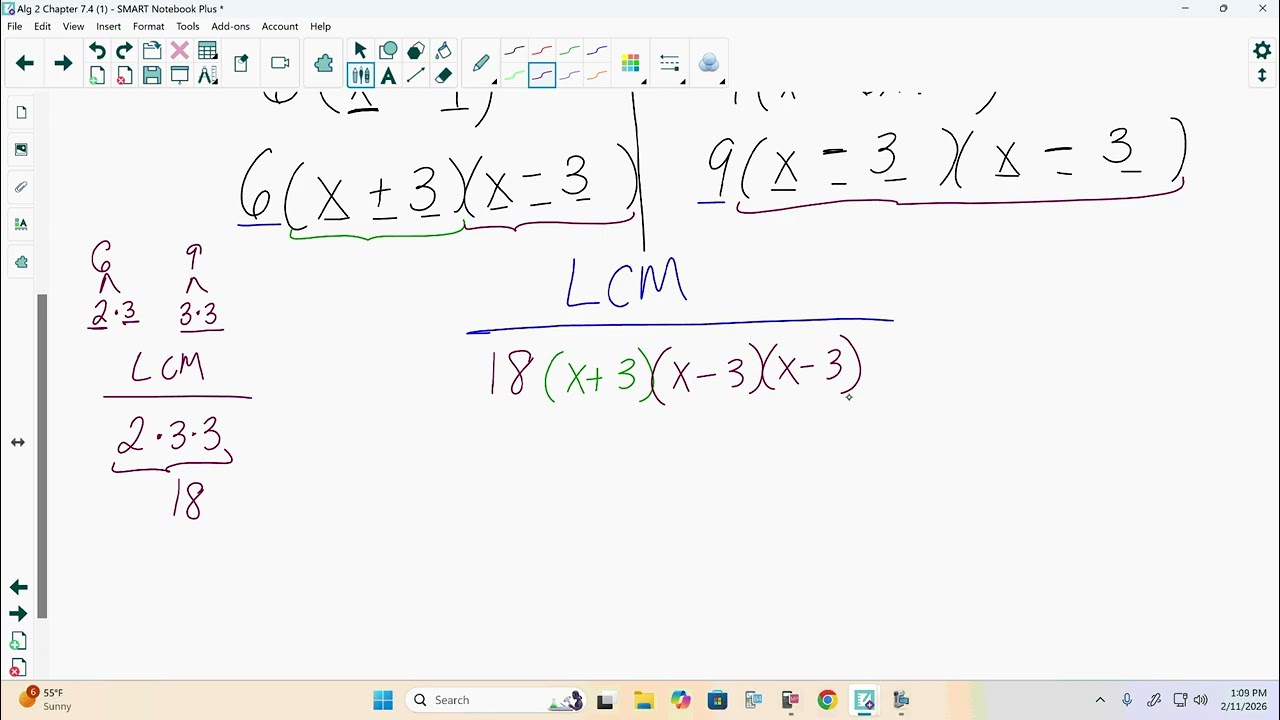 Algebra 2 Chapter 7.4 (1b)