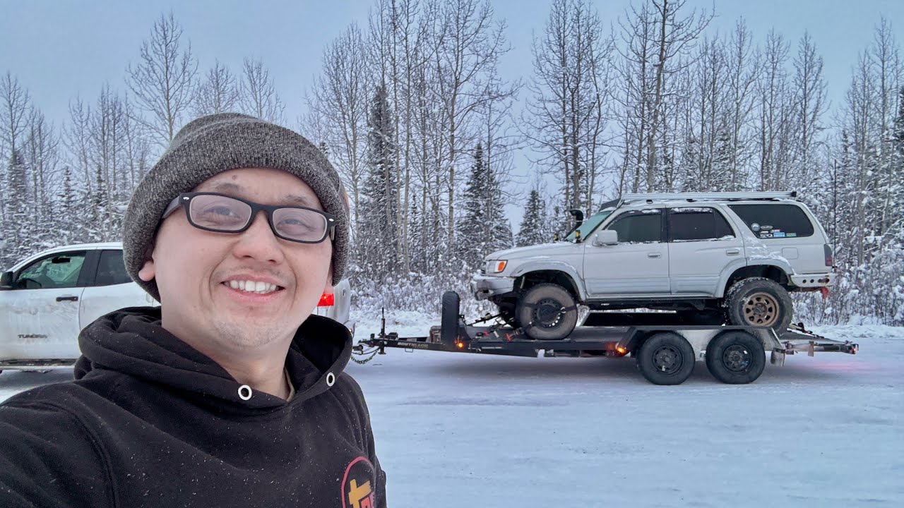 700 MILES SOLO NIGHT WINTER ROADTRIP | FAIRBANKS, AK