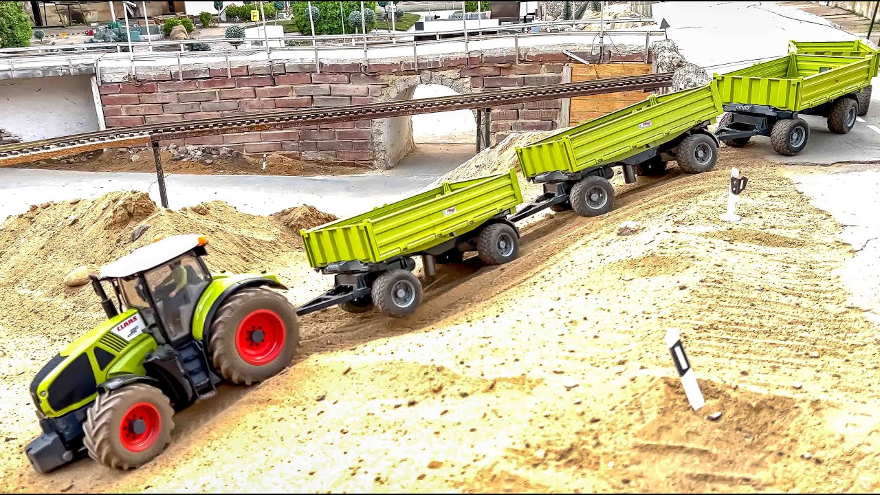 TRACTORS AT THE LIMIT; RC TRUCKS AND TRACTORS AT WORK