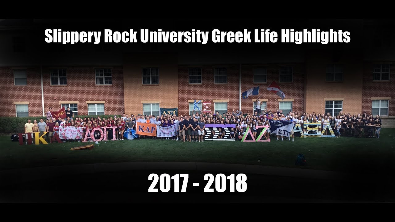 SRU Greek Life 2017-2018 Review