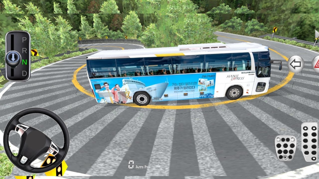 New Kia Express Bus Extreme Mountain Roads Driving - 3D Driving Class - 2026 Bus Android gameplay