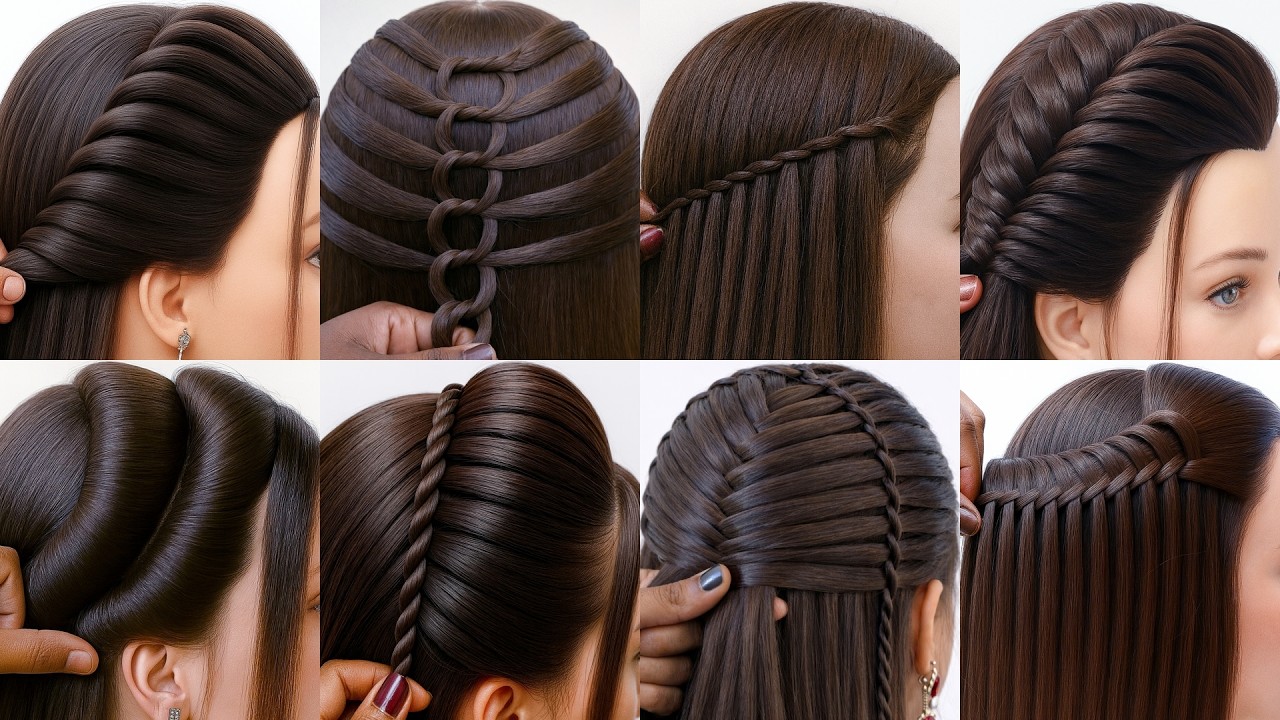 Easy different type of hairstyles - beautiful hairstyle for girls | simple hairstyle  | hair style