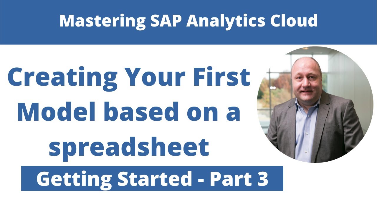 SAP Analytics Cloud - Creating a model using a Excel spreadsheet (DailyDoseSAC Episode 3)