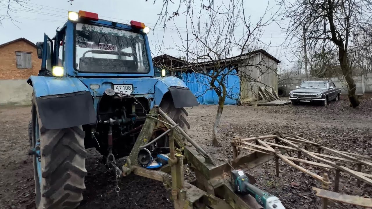 Забагато світла не буває‼️ Доставив трохи фарів на свій трактор МТЗ 80❌