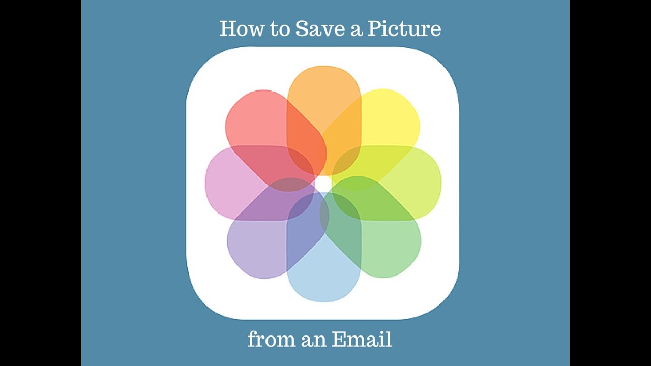How to Save a Picture from an Email