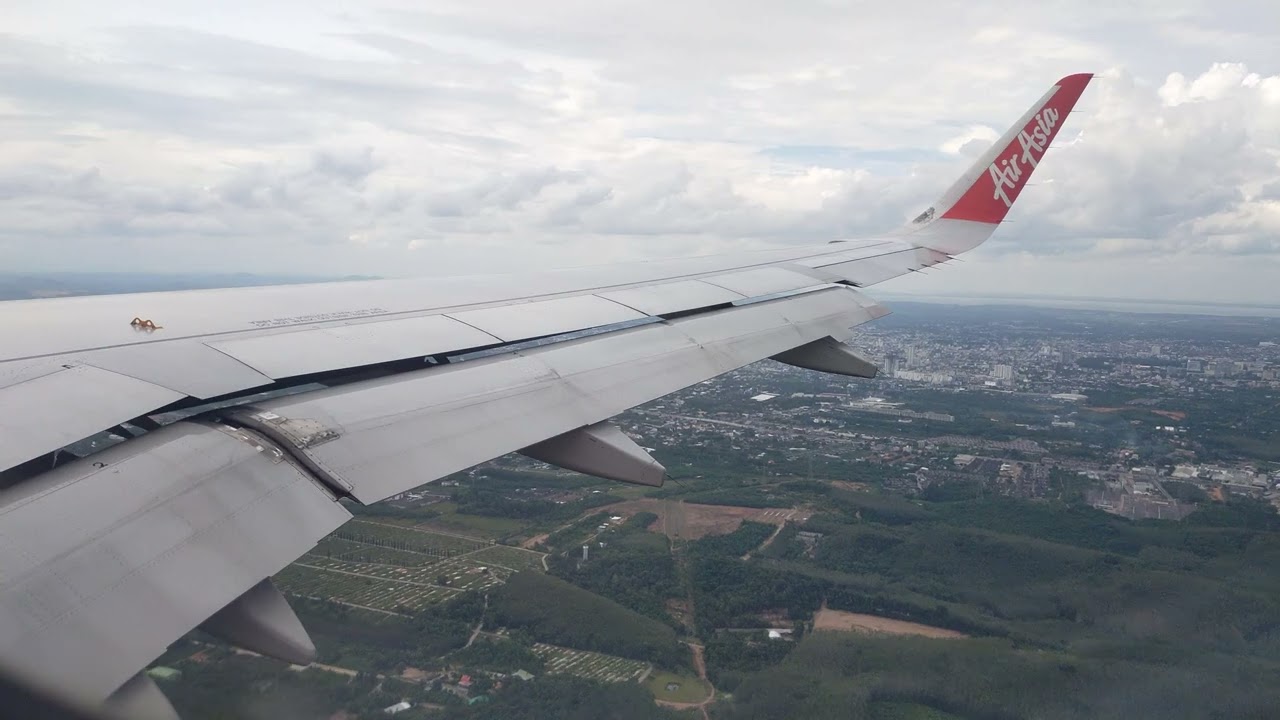 #ไทยแอร์เอเชีย  บินมาจากขอนแก่นแล้วลงอย่างนุ่มนวลที่ #สนามบินนานาชาติหาดใหญ่