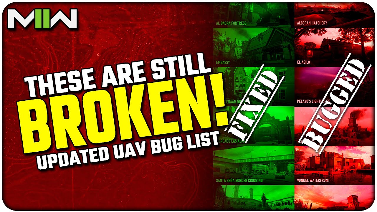 These Maps Are Still Bugged After Season 6! (UAV Bug)