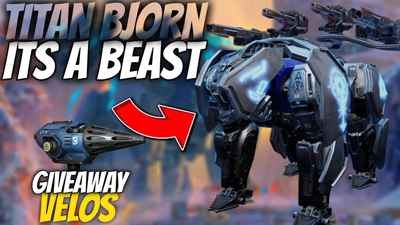 Titan bjorn is beast! 😱 - War Robots #WRWinVelos