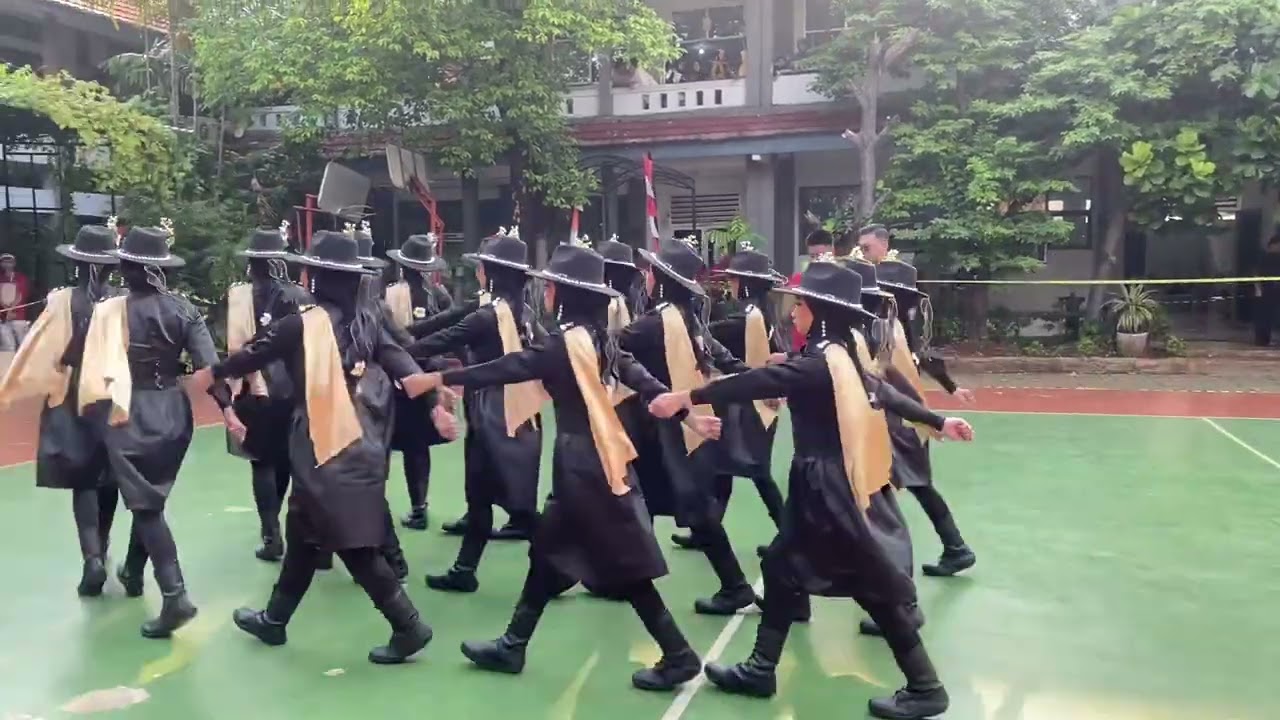 JUARA VARIASI FORMASI TERBAIK PASKIBRA SMAN 2 BABELAN NUSA PENIDA SQUAD LKBB PION 2025