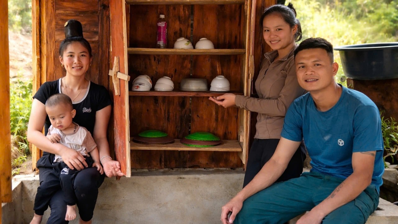 Building a Wooden Dish Rack for Our Mountain Home | Simple Forest Life