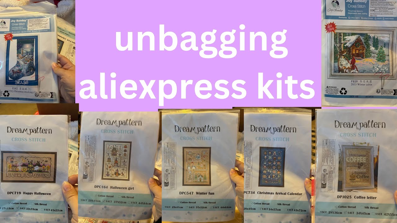 Unbagging AliExpress Kits 
