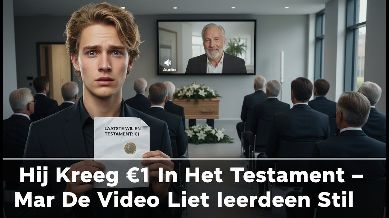 Hij kreeg €1 in het testament omdat hij gay was – maar de videoboodschap liet iedereen stil bij..