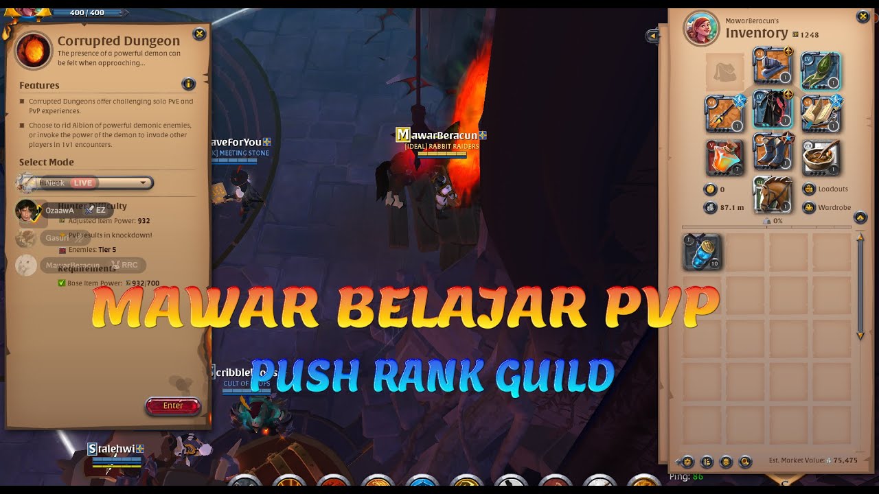 ALBION ONLINE : MAWAR BELAJAR PVP