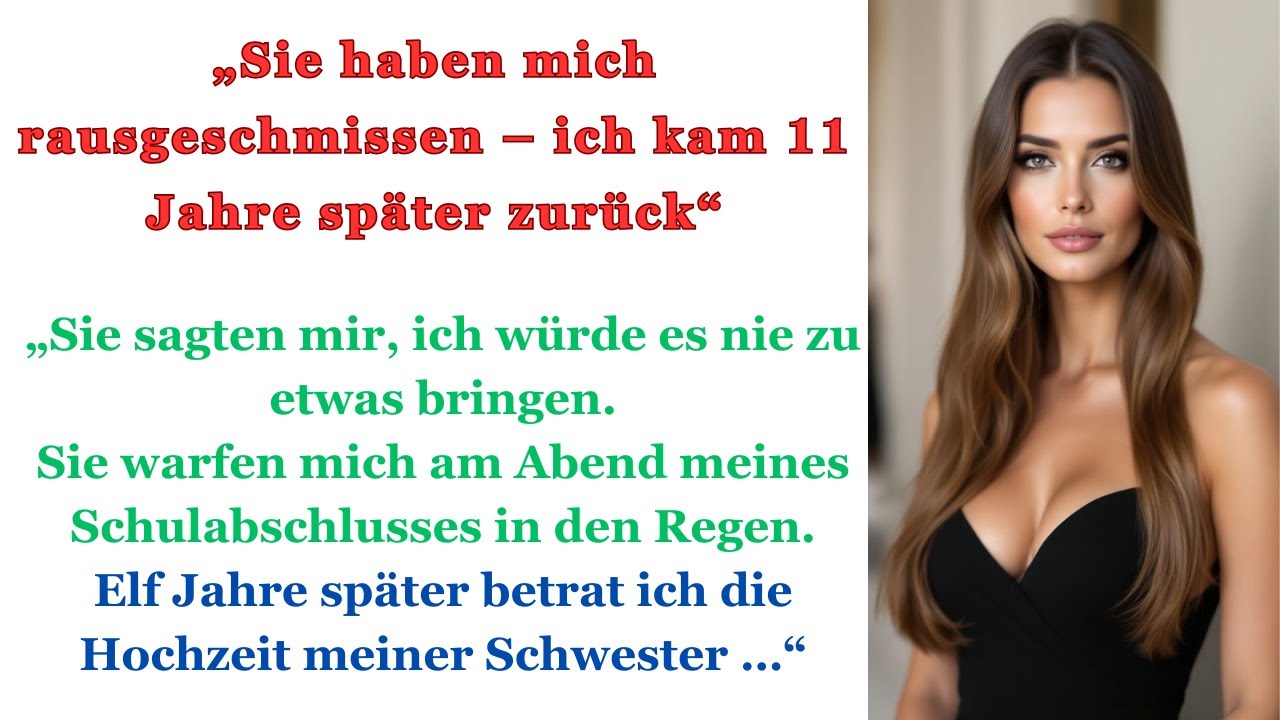 "Sie haben mich rausgeschmissen – ich kam 11 Jahre später zurück.“