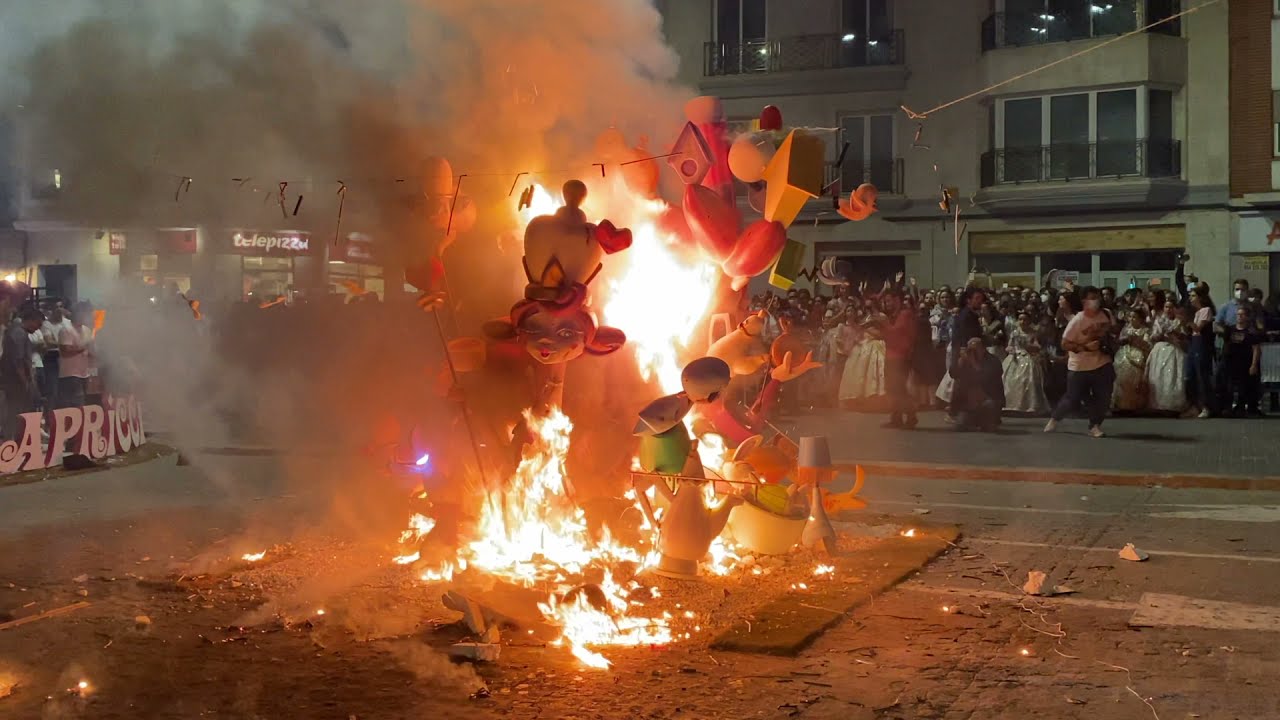 Cremà Falles Infantils Borriana 2021