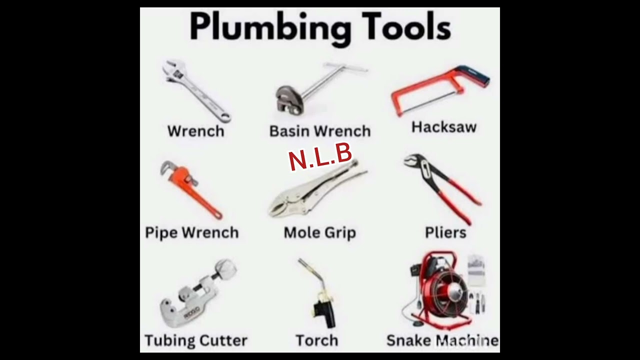 English # Plumbing Tools # 261