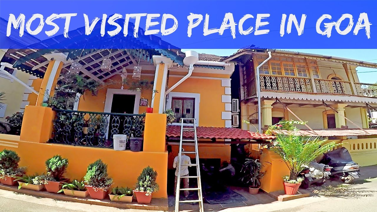 Mini Portugal Goa (Fontainhas)- Beautiful Heritage Houses And Interesting Facts | Goa Tour