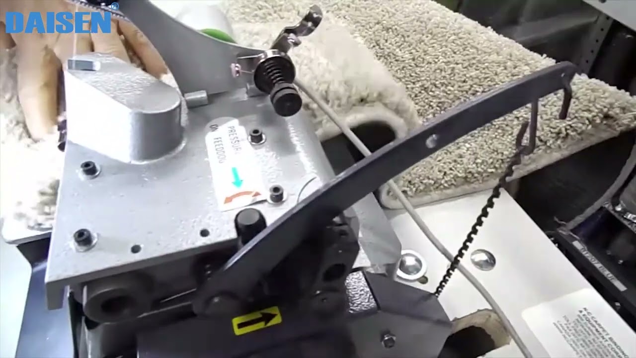 DAISEN - 2502 Carpet Overedging Cover Stitch Machine.