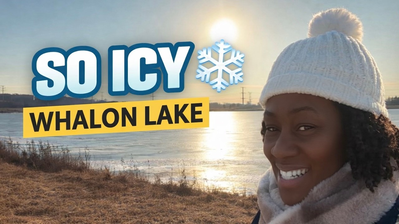 Winter Walk in the Chicago Suburbs ❄️ Whalon Lake Trail, Bolingbrook IL