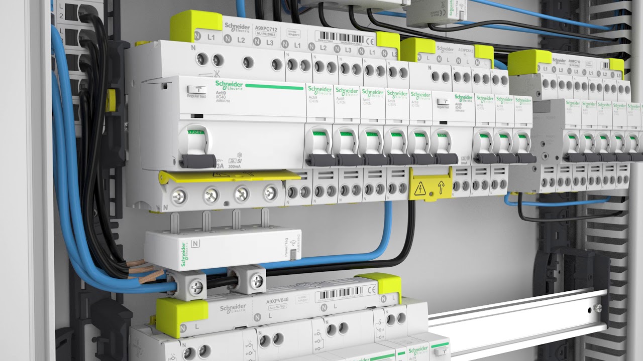 Instalación de un cuadro inteligente con Acti 9 iC40 de Schneider Electric