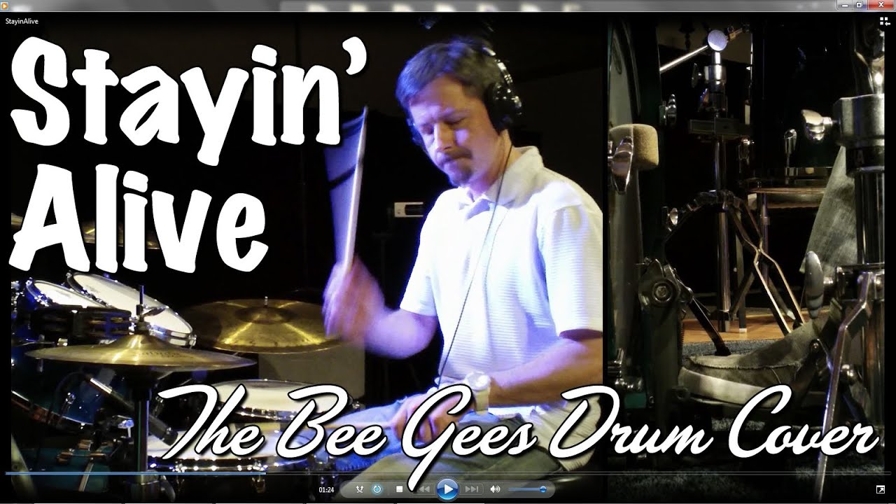 Bee Gees - Stayin' Alive  Drum Cover
