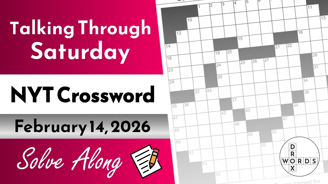 Valentine's Day NYT Crossword Puzzle - Saturday, February 14, 2026 | Full Solve